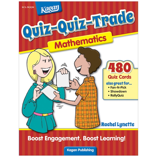 Kagan Quiz-Quiz-Trade - Mathematics, Grades 2-6 BQQM - main